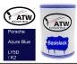Preview: Porsche, Azure Blue, LY5D / K2: 500ml Lackdose, von ATW Autoteile West.
